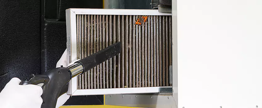 Clogged Air Duct Cleaning Process in Cary, NC