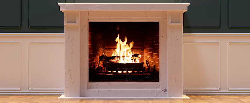 Decorative Electric Fireplace Installation in Cary, North Carolina