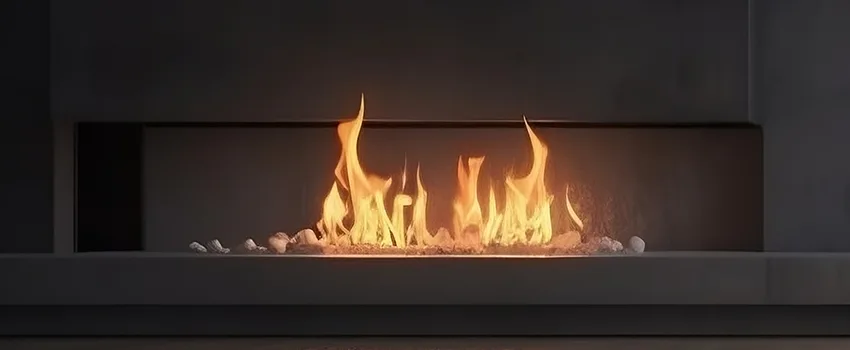 B-Vent Gas Fireplace Installation in Cary, NC