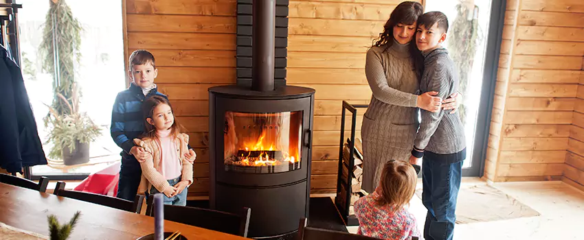Morso Cast Iron Fireplace Insert Installation in Cary, North Carolina