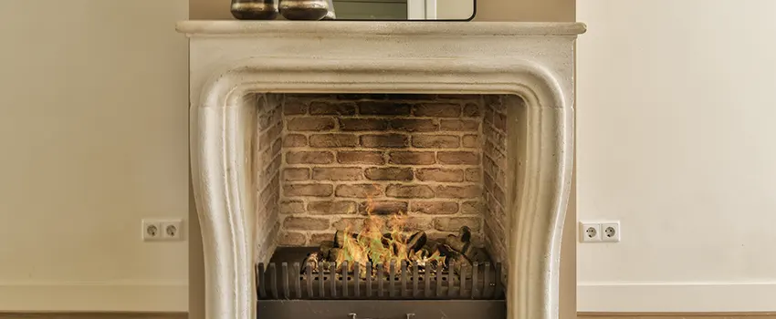 Vintage-style Fireplace Redesign in Cary, North Carolina