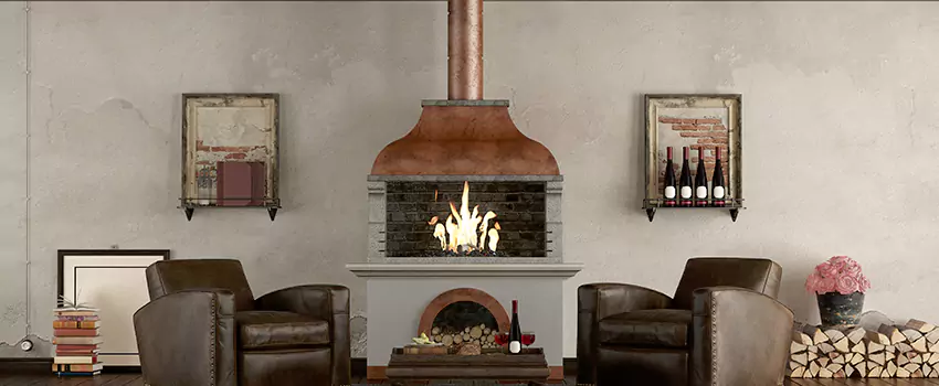 Thelin Hearth Products Providence Pellet Insert Fireplace Installation in Cary, NC