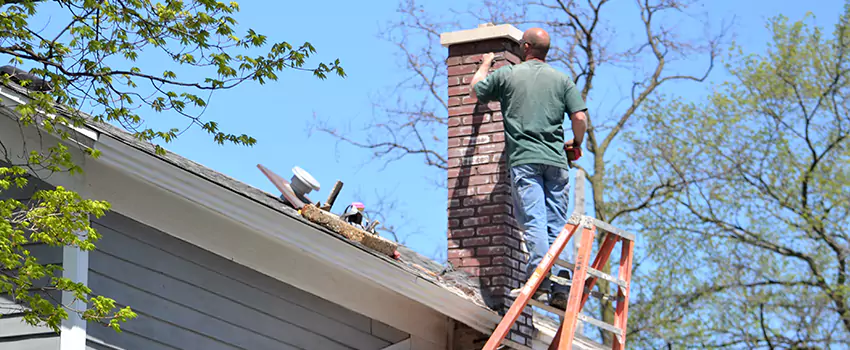 Vinyl and PVC Chimney Flashing Installation in Cary, NC