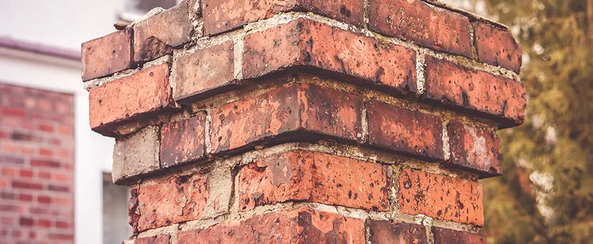 Cracked Chimney Bricks Repair Cost in Cary, North Carolina