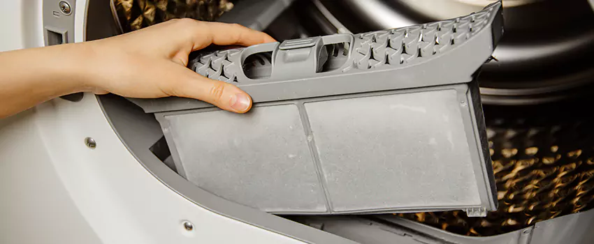 Signs Of A Clogged Dryer Lint Trap in Cary, North Carolina
