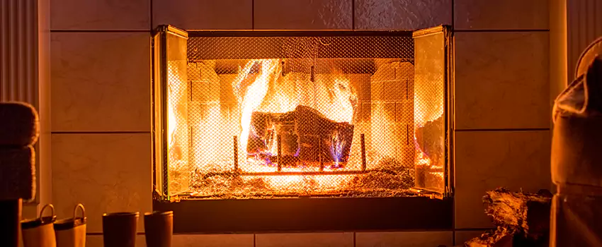 Monessen Hearth Courtyard Outdoor Gas Fireplace Maintenance in Cary, NC