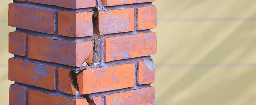 Repairing Cracked Porcelain Tiles for Fireplace in Cary, NC